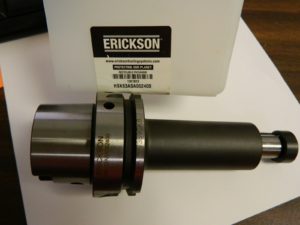 Erickson HSK63A Taper Shank 5/8" Pilot Shell Mill Holder 1307823