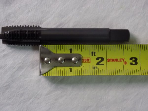 Widia Greenfield 3-Flute Point Tap Plug M16x2.00 HSS Black Oxide 72631