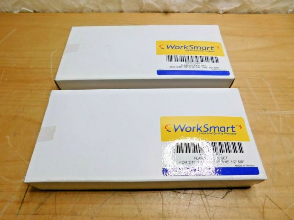 2 WorkSmart 7 Piece Flaring Tool Sets for 3/16" to 5/8" WS-PL-FLAR3-1