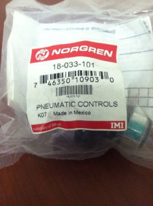 Norgren 0-10 PSID In-Line Differential Press Indicator 18-033-101