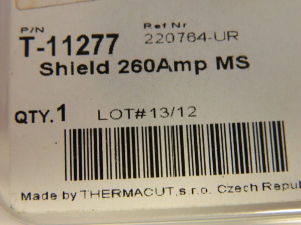 Therma cut 260A SHIELD CAP SPARE PART QTY 6 T11277