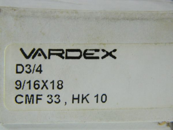 Vardex D3/4 9/16" x 18" HSS Thread Chasers Qty. 4 CMF33 HK10