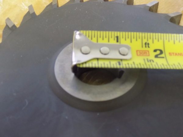 Precision HSS Side Milling Cutter 6" Dia x 3/4" W #301-6482