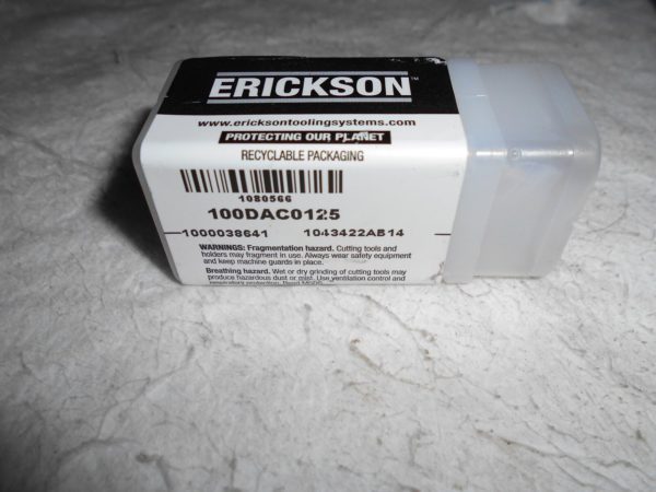 Erickson Double Angle Coolant Collet 100DAC0125