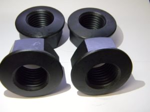 Jergens 1-1/2"- 6 Spherical Flange Nuts Qty 4 39712