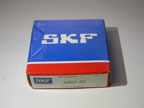 SKF Deep Groove Radial Ball Bearing 35mm x 62mm x 14mm #6007-2Z