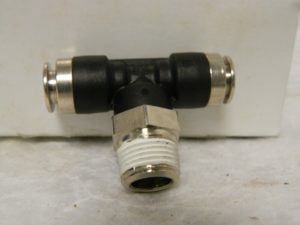 Parker Push-to-Connect Male Branch Tee 3/8" OD 3/8 NPT Qty 10 W372ML-6-6