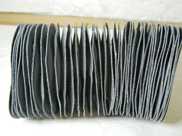 Nylon Stitched Bellows 48" Long 4-1/2" Outside Diam 2" Inside Diam 6341496