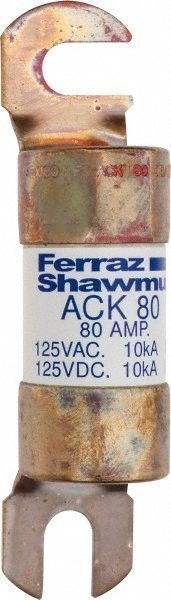 Ferraz Shawmut Fuse Time Delay Amperage Rating (A): 80 ACK80