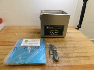 Graymills 4 Gal Bench Top Water-Based Ultrasonic Cleaner BTV-150