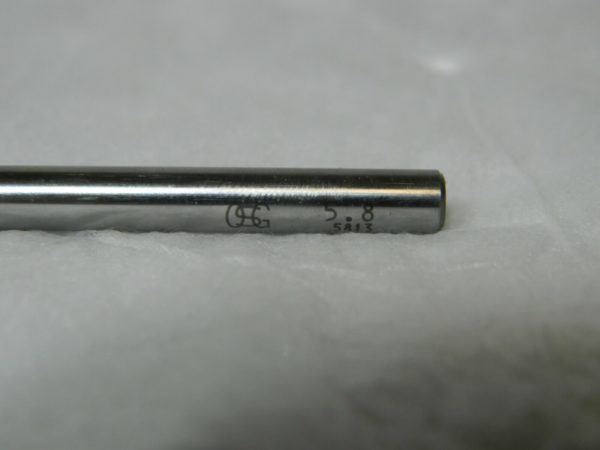 OSG 0.2283" 120° 2-Flute Cobalt Extra Length Drill Bit 8623058