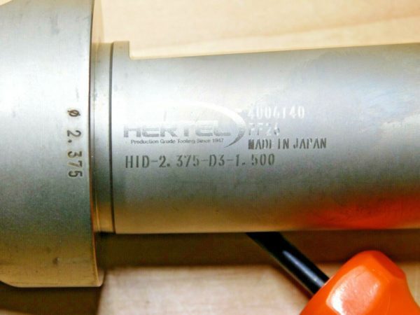 Hertel Indexable Insert Drill 2-3/8" Diam 3xD HID-2.375-D3-1.500 39270483