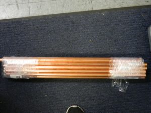 Mueller 5/8 Inch Outside Diameter x 2 Ft. Long, Copper Round Tube QTY 24