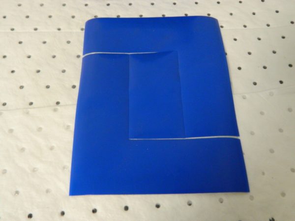 PRO-SAFE PVC Floor & Egress Tape 2" x 1/2" 50 mil Thick Blue Qty 100 PRO-ANGLEB