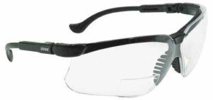 Uvex Framed Magnifying Safety Glasses +3 Scratch Resistant Qty 10 Pairs S3764