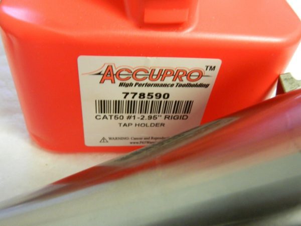 Accupro CAT50 Taper Shank Rigid Tapping Adapter 778590