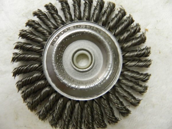 Weiler Knotted Steel Wheel Brush QTY 5 STBA-432