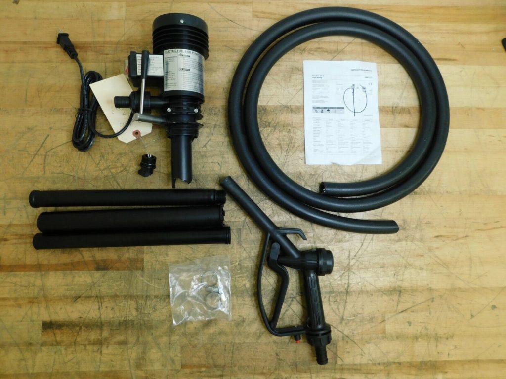 Pro Lube Electric Fuel And Oil Pump Assembly 10.5 Gal/Min 110V Eop-110