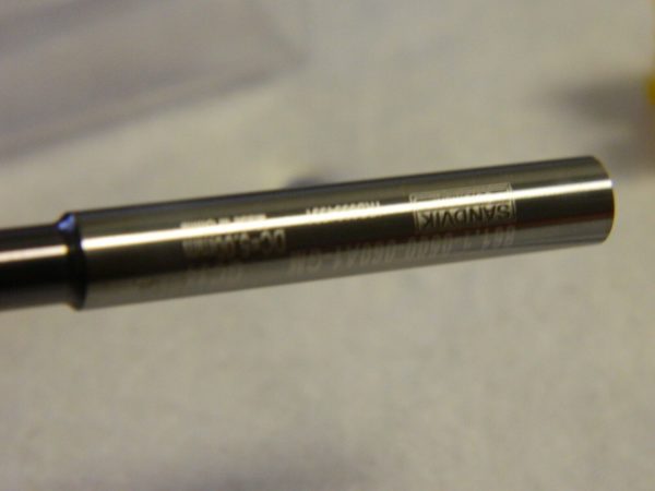 Sandvik Coromant 5mm 140° 2-Flute Solid Carbide Extra Length Drill Bit 6150996