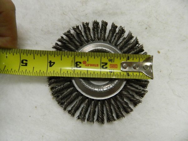 Weiler Knotted Steel Wheel Brush QTY 5 STBA-432