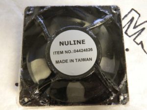 Nuline 115V 105 CFM Square Tube Axial Fan SO2145-24