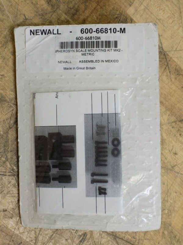 Newall Scale Mounting Bracket Kit for Spherosyn Encoders 600-66810M