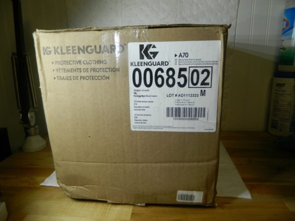 KleenGuard Size 2XL PE Film Chemical Resistant Coveralls Qty 12 0065