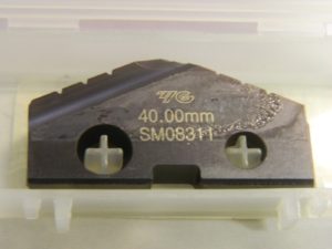YG1 40.0 mm X 6.4 mm Cobalt Steel SM Point Throw-Away Drill Insert TiAlN QTY 2