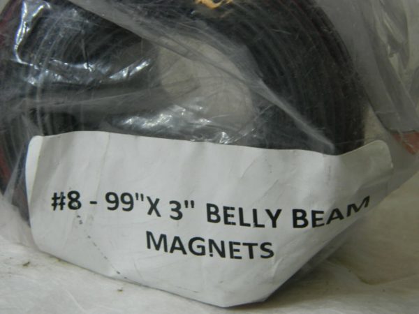 Belly Beam Magnets # 8-99" x 3" Qty 2 Packs