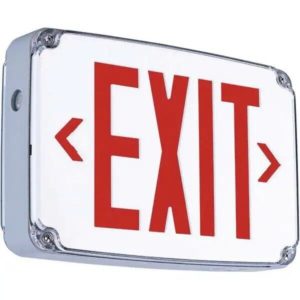 Hubbell Lighting Illuminated Exit Signs. 93047782