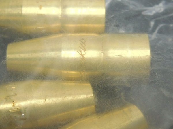 10 PACK Tregaskiss Brass Light-Duty Nozzles 3/8" Bore x 1/8" Recess 151-1-38
