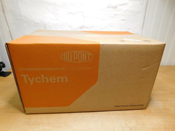 BOX of 6 Dupont Tychem5000 Bib Overalls Tan Adjustable 2XL C3360TTN2X000600