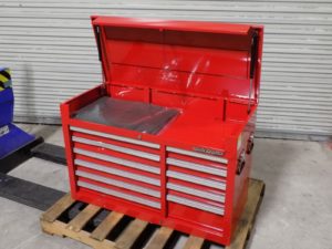 Pro Source Top Chest Tool Box 11 Drawer 41" x 18" x 26" Steel Red 1100 lb. Cap