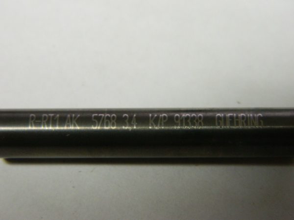 GUHRING 3.4mm 140° Solid Carbide Jobber Drill