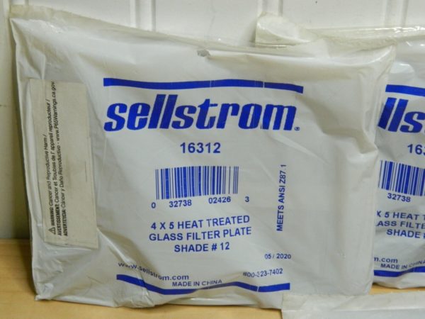 Sellstrom 4X5 SH12 HEAT TREAT FLTR PLATE Qty 5 S16312