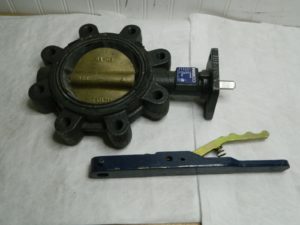 NIBCO 4″ Pipe, Lug Butterfly Valve INCOMPLETE NLG100H