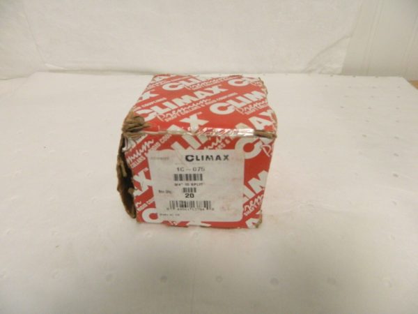 Climax 3/4″ Bore Steel One Piece Clamp Collar Box of 20 1C-075