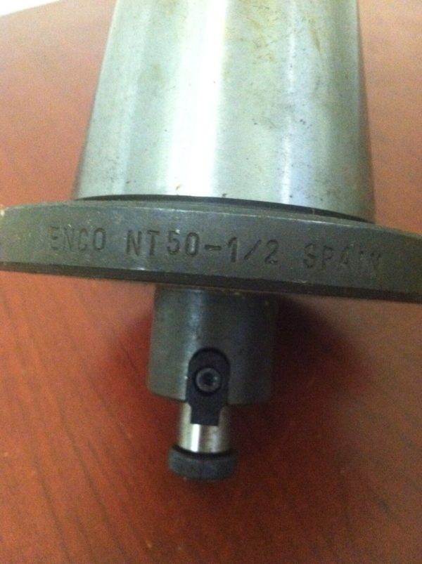 Enco NT50 1-1/4-1-1/2" x 1/2" x 1.0120" Taper Shank Shell Mill Adapter