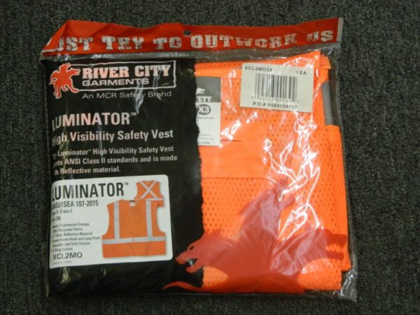 MCR Safety Safety Vest Type R Class 2 Break Away X-Back Qty 42 Size 3X XCL2MO