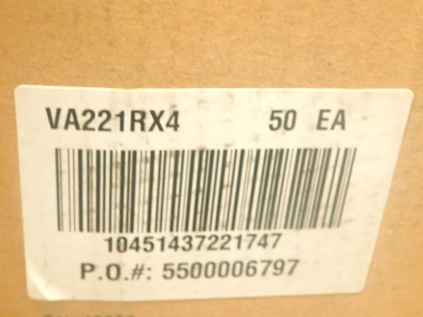 CASE of 50 MCR Orange Hi-Viz Safety Vests 4X ANSI/ISEA 107-2010 Class 2 VA221RX4