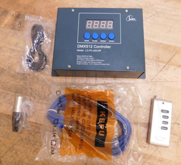 Jesco Lighting Controller Hybrid RGB DMX Controller LC-PC-200-RF
