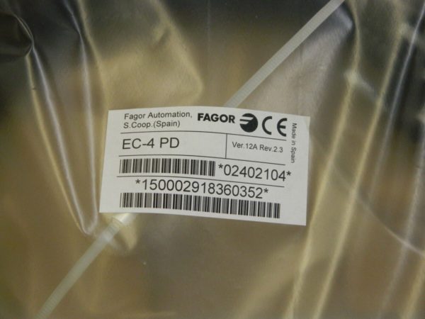 Fagor EC-4 PD Ver. 12A Linear Encoder Connection Cables