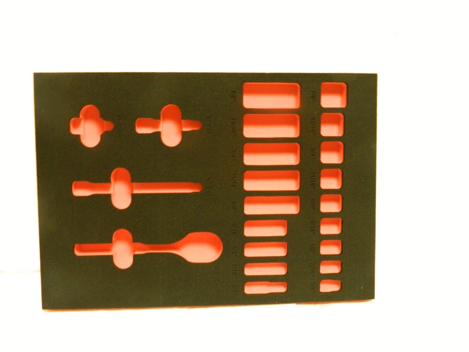 Proto Tool Box Case & Cabinet Foam Inserts 16 X 11 X 1-1/4 J52134f