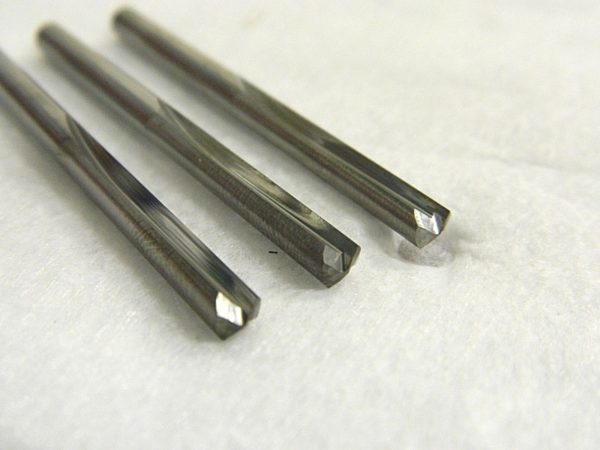 Carbide Straight-Flute & Die Drill Bits No 22 140º Angle QTY 3 00978221