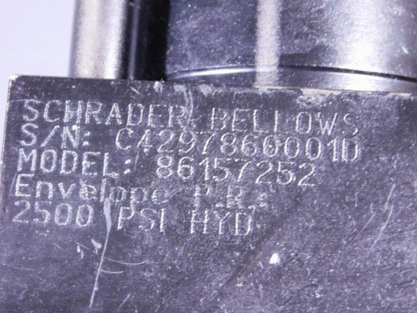 Schrader Dbl Acting NFPA Tie Rod Cylinder - 3-1/4" Bore, 1-3/8" Rod 86157252