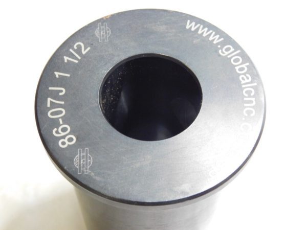 Global CNC Type J Lathe Tool Holder Bushing 2 Holes 1-1/2" ID X 3" OD 8607J 1.5