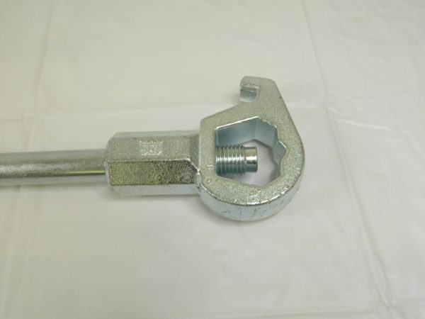 1-1/4″ to 1-3/4″ Capacity, Adjustable Hydrant Wrench 18″ OAL HYD-1