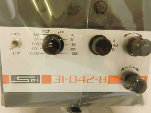 SPI Twin Channel Electronic Comparator Inch/Metric 31-842-8