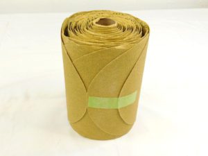 3M Gold Abrasive Disc Roll 49915 6" x P100 QTY 1 Roll (125 Sheets) 7010361693