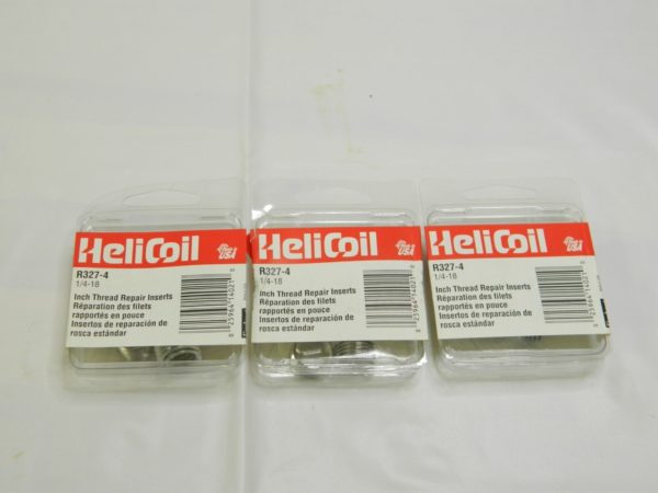 Heli-Coil Pipe Thread Repair Thread Repair Kit Qty 18 R327-4